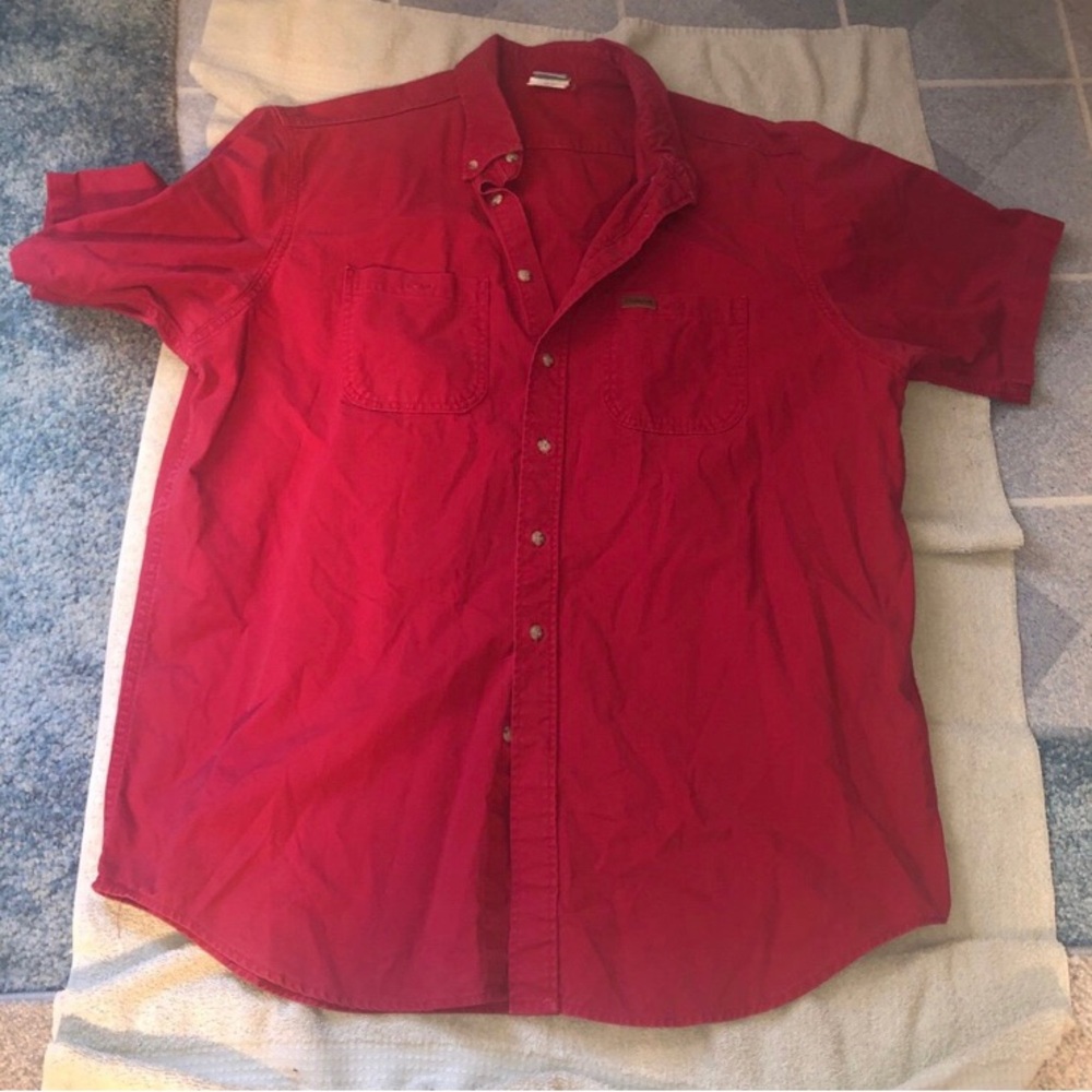 Carhartt button down shirt